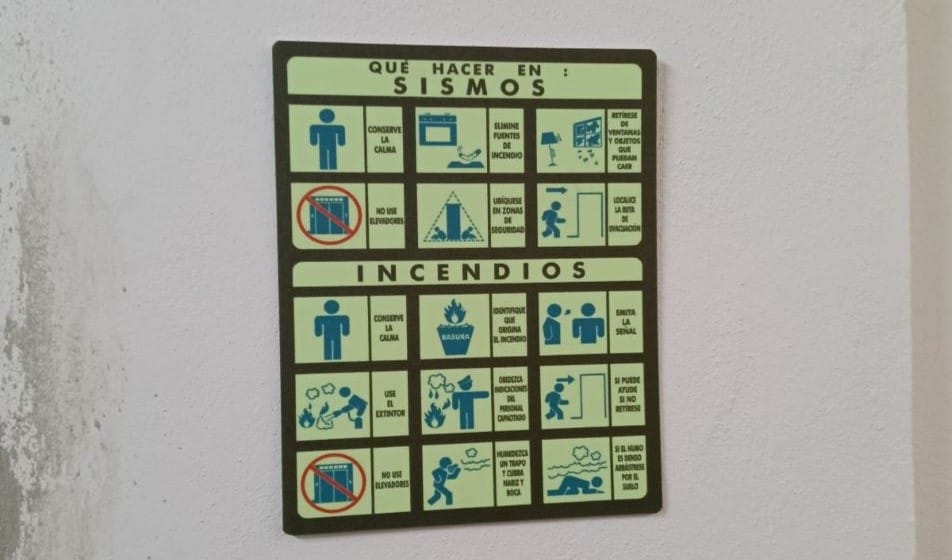 señalamientos en serigrafía